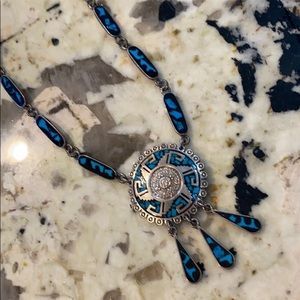 Mayan calendar necklace